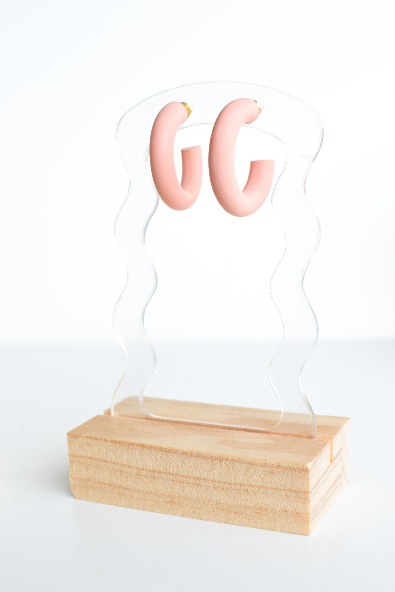 The Medium Hoop | Flamingo
