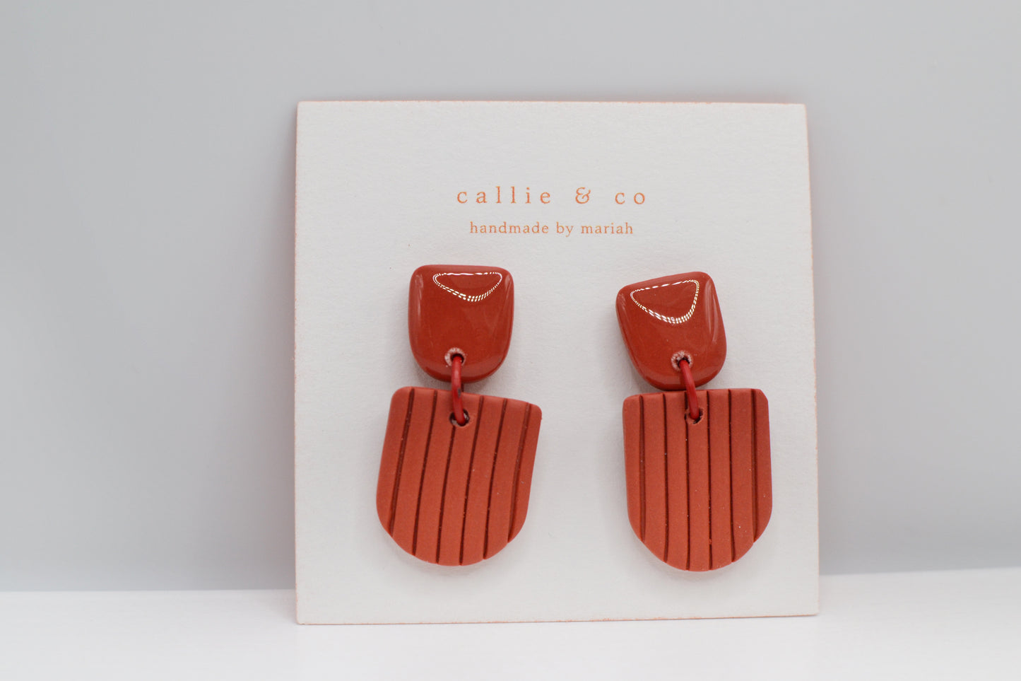 the red collection | bold red statement earrings