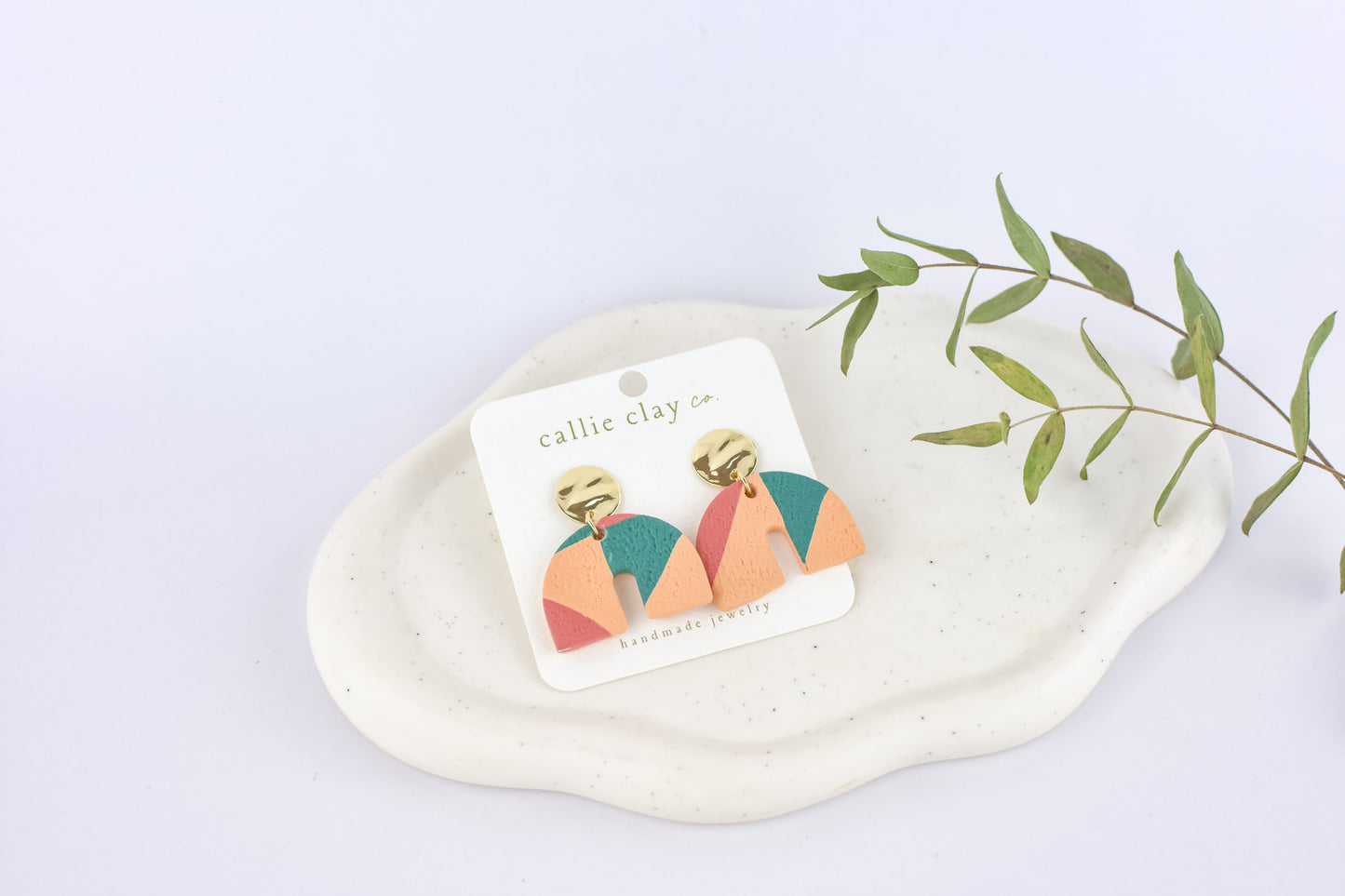 Soleil Dangles | Abstract Spring Arches