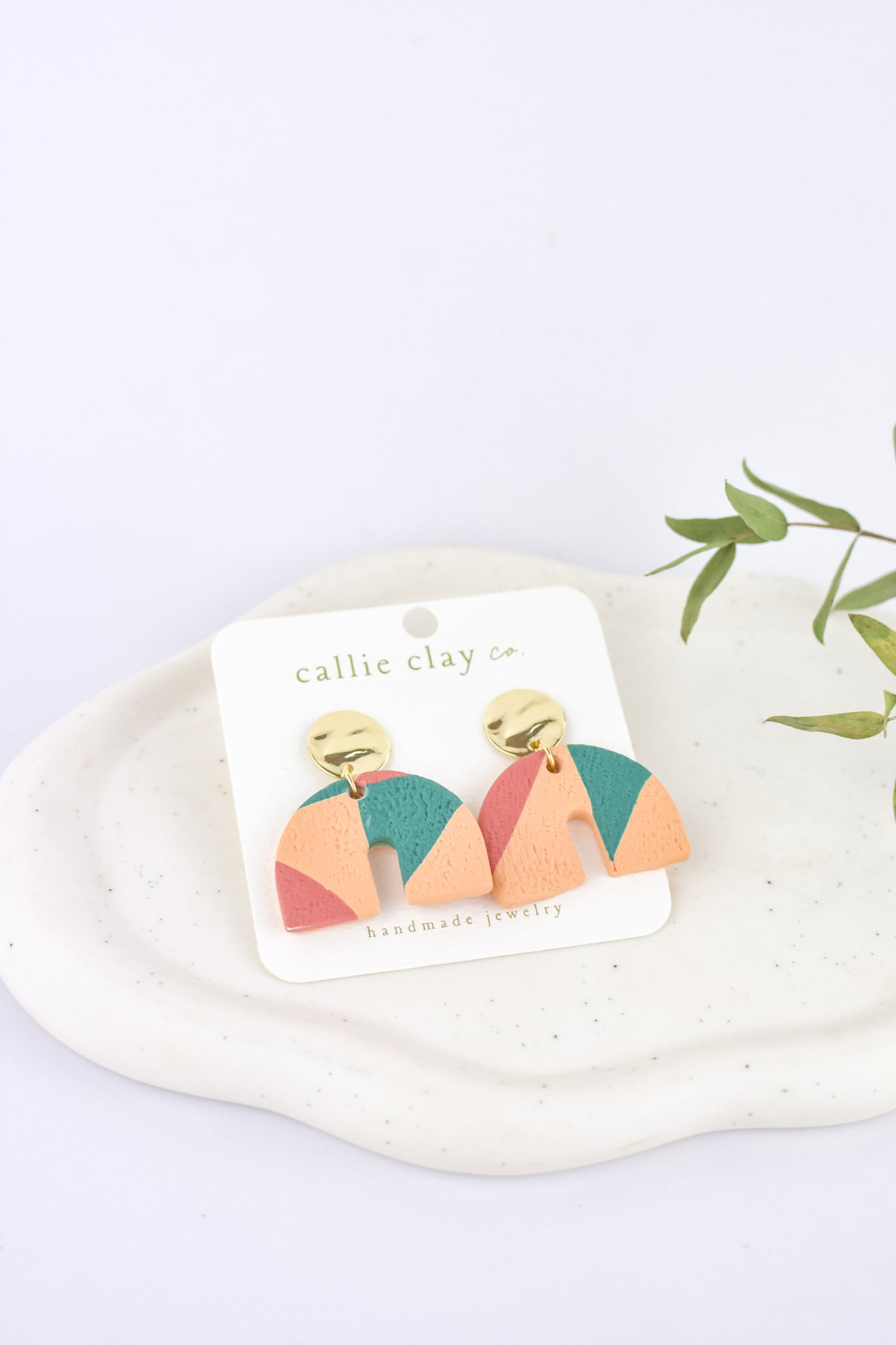 Soleil Dangles | Abstract Spring Arches