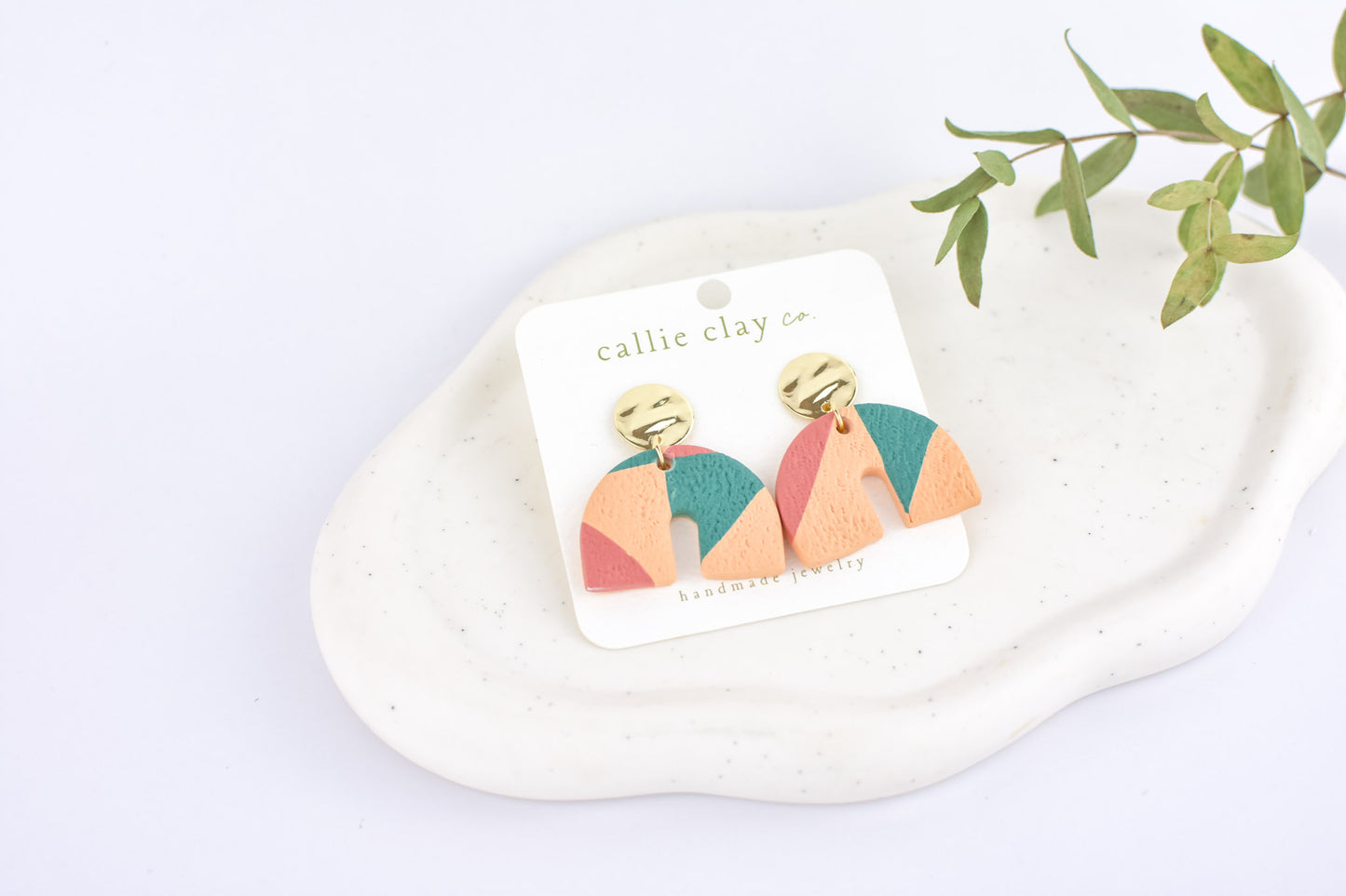 Soleil Dangles | Abstract Spring Arches
