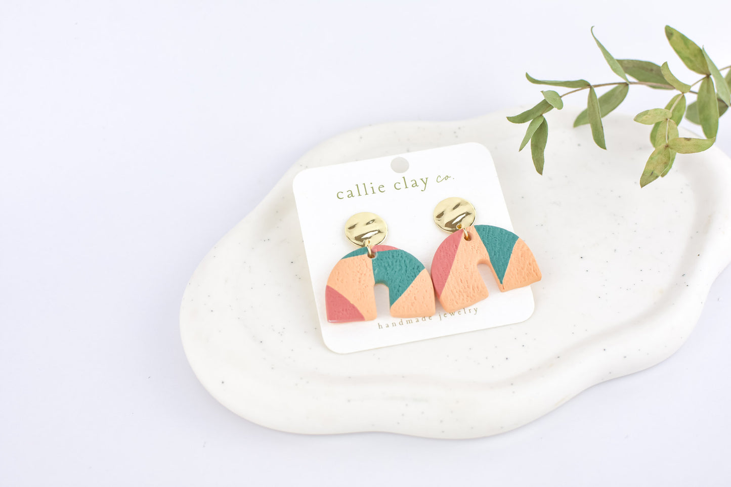 Soleil Dangles | Abstract Spring Arches