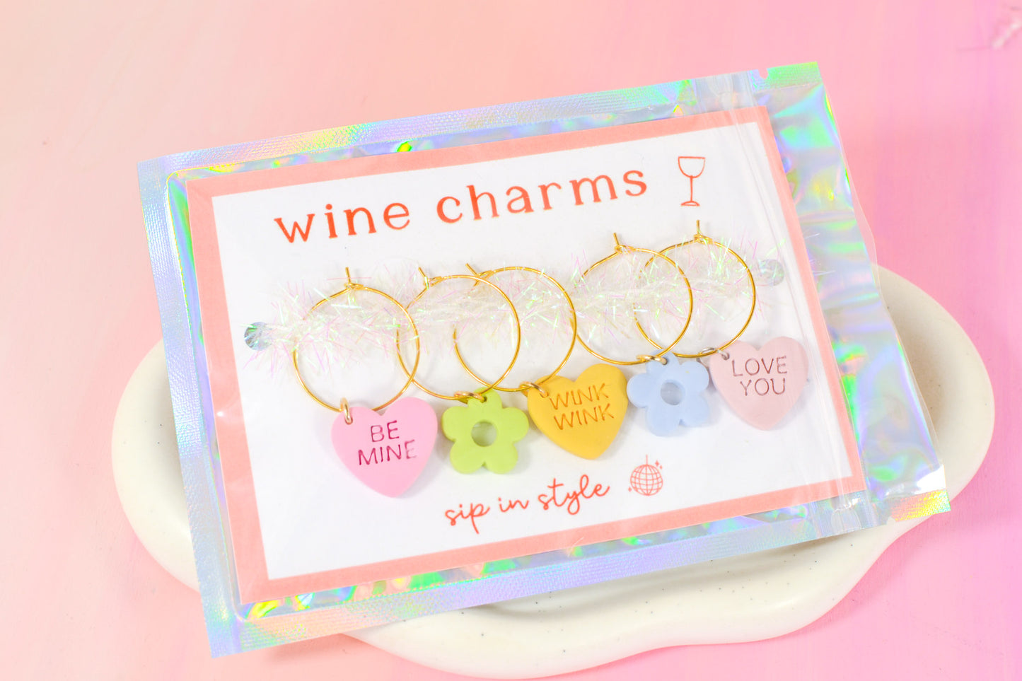 π Wine Charms π
