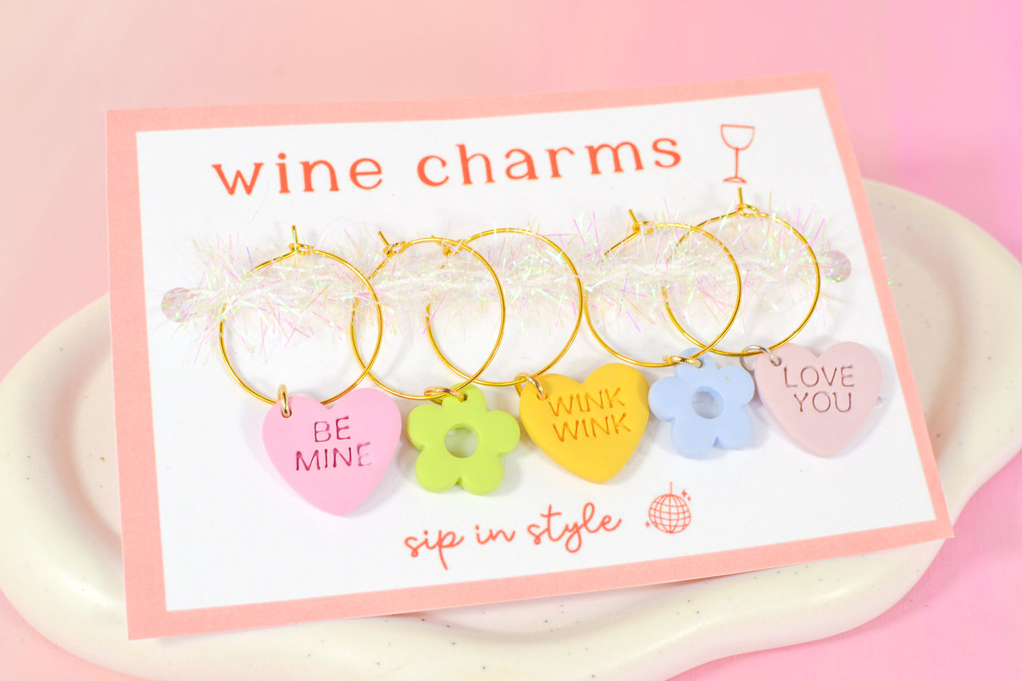π Wine Charms π