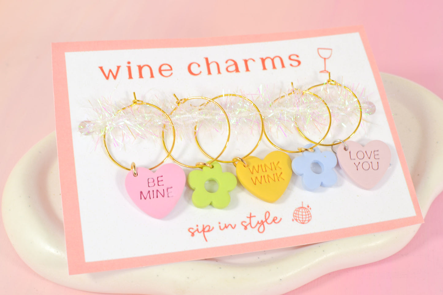 π Wine Charms π
