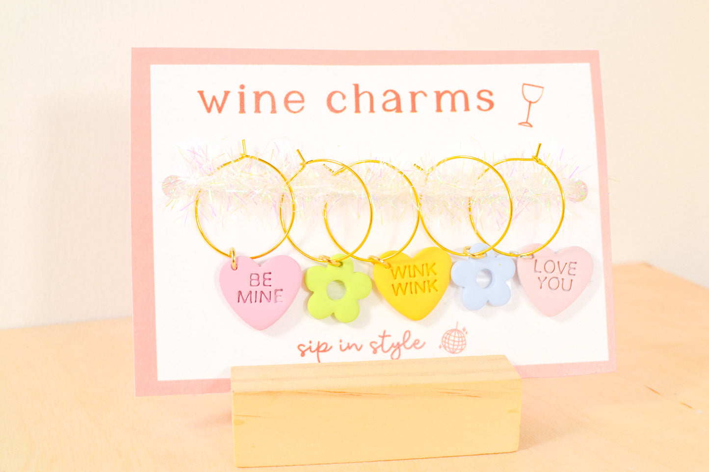π Wine Charms π