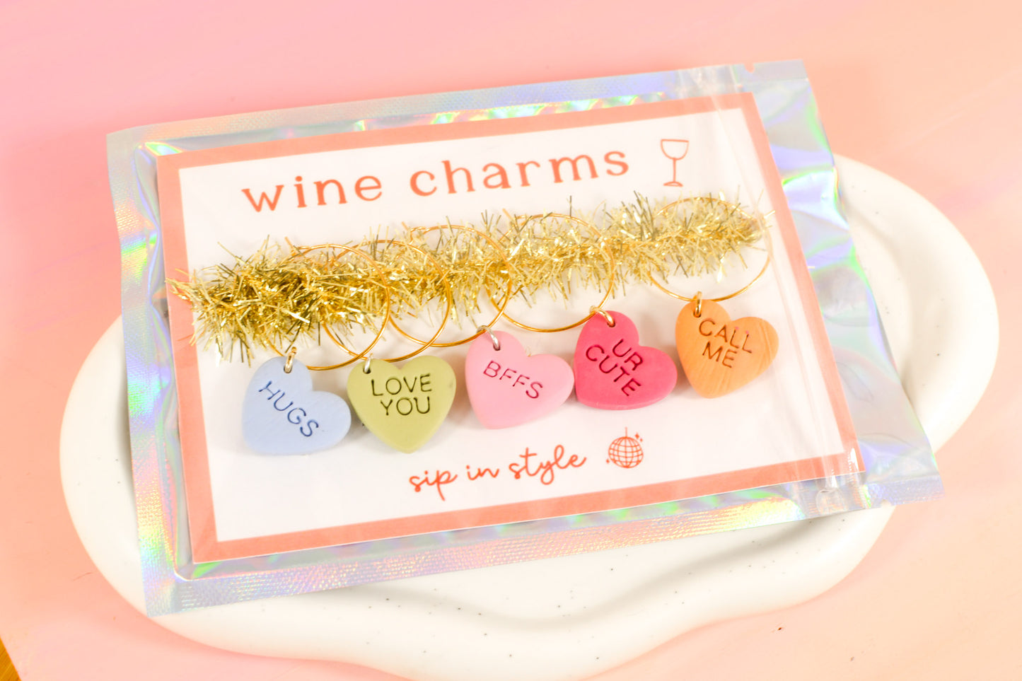 π Wine Charms π