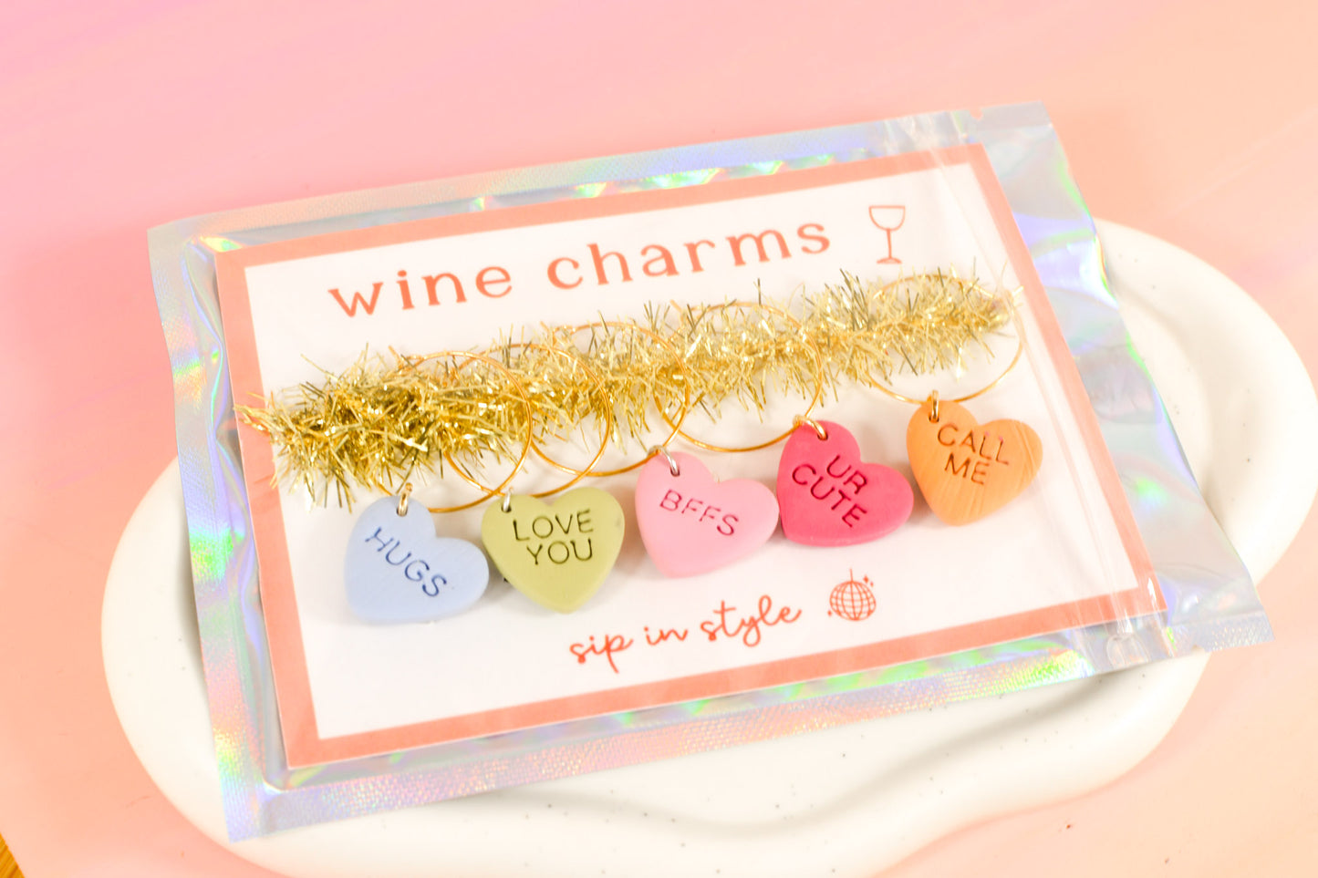 π Wine Charms π