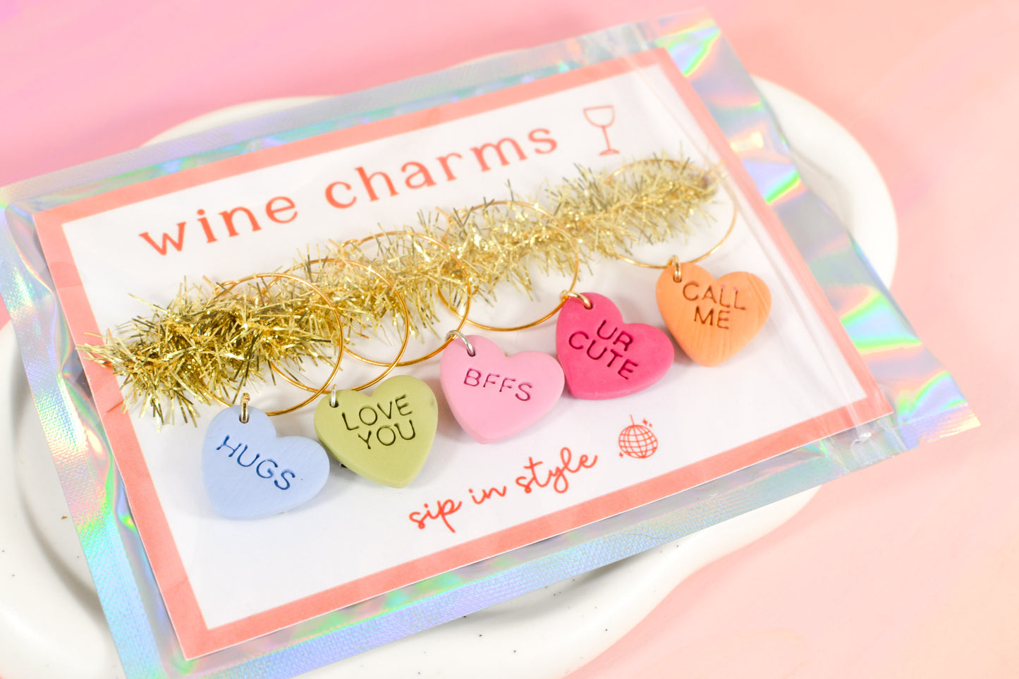 π Wine Charms π