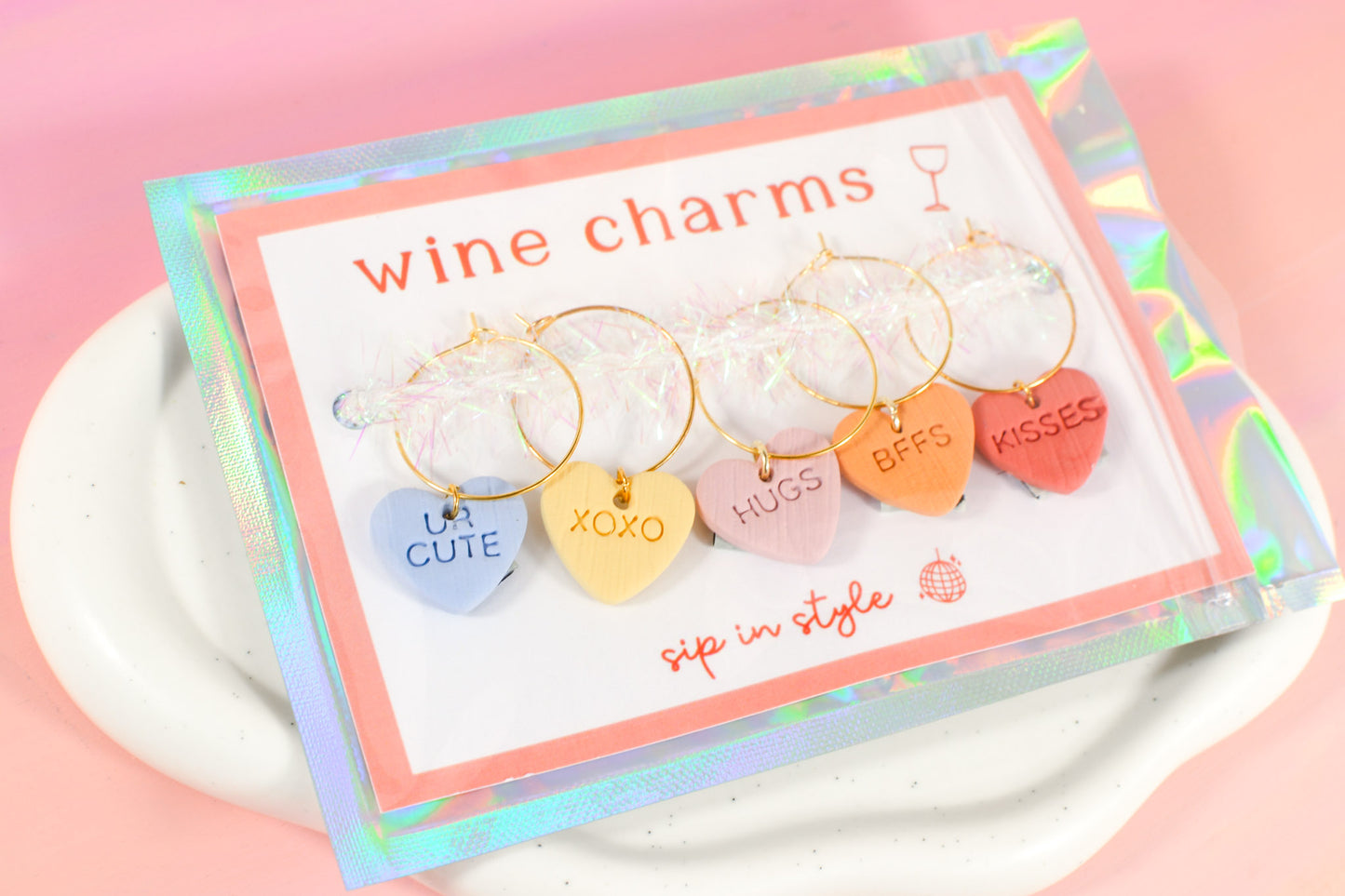 π Wine Charms π