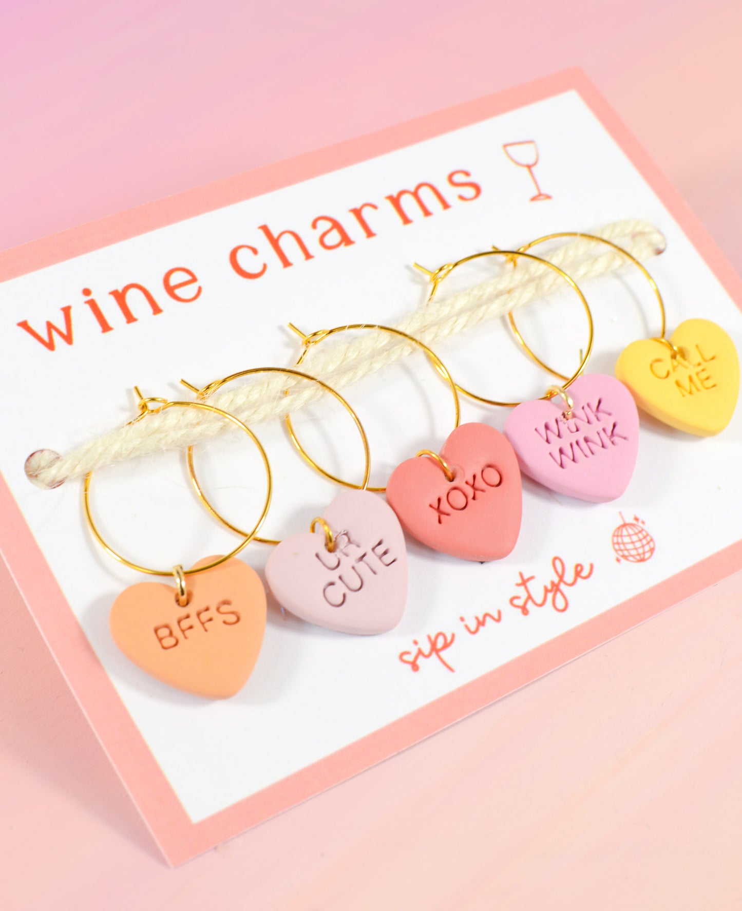 π Wine Charms π