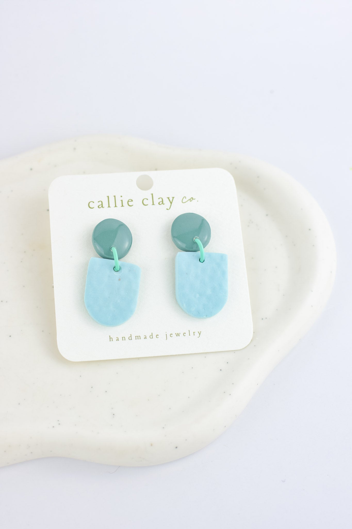 Soleil Dangles | Duotone Blue