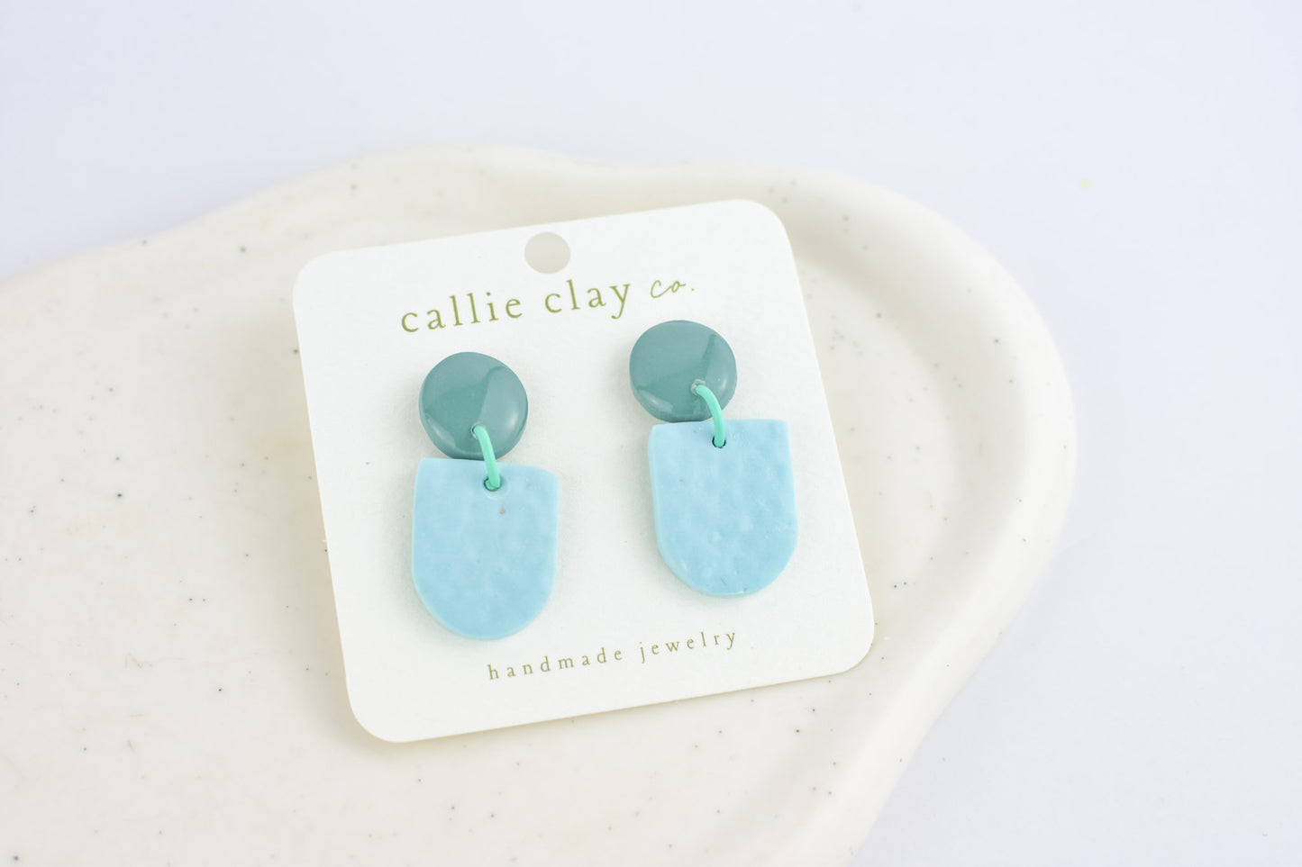 Soleil Dangles | Duotone Blue