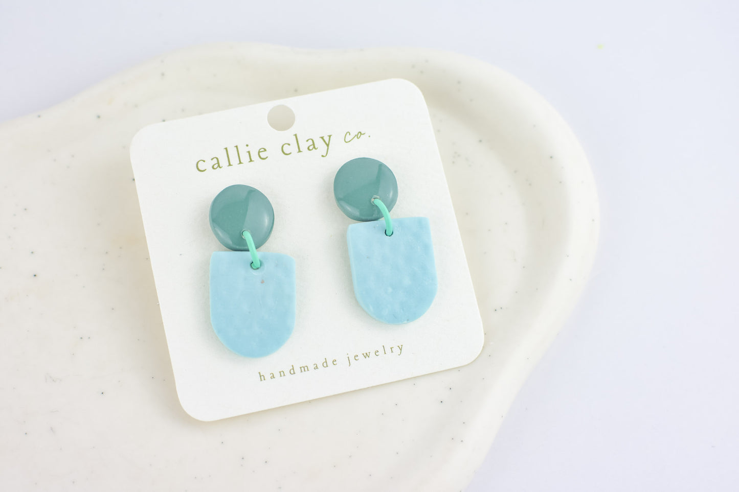 Soleil Dangles | Duotone Blue