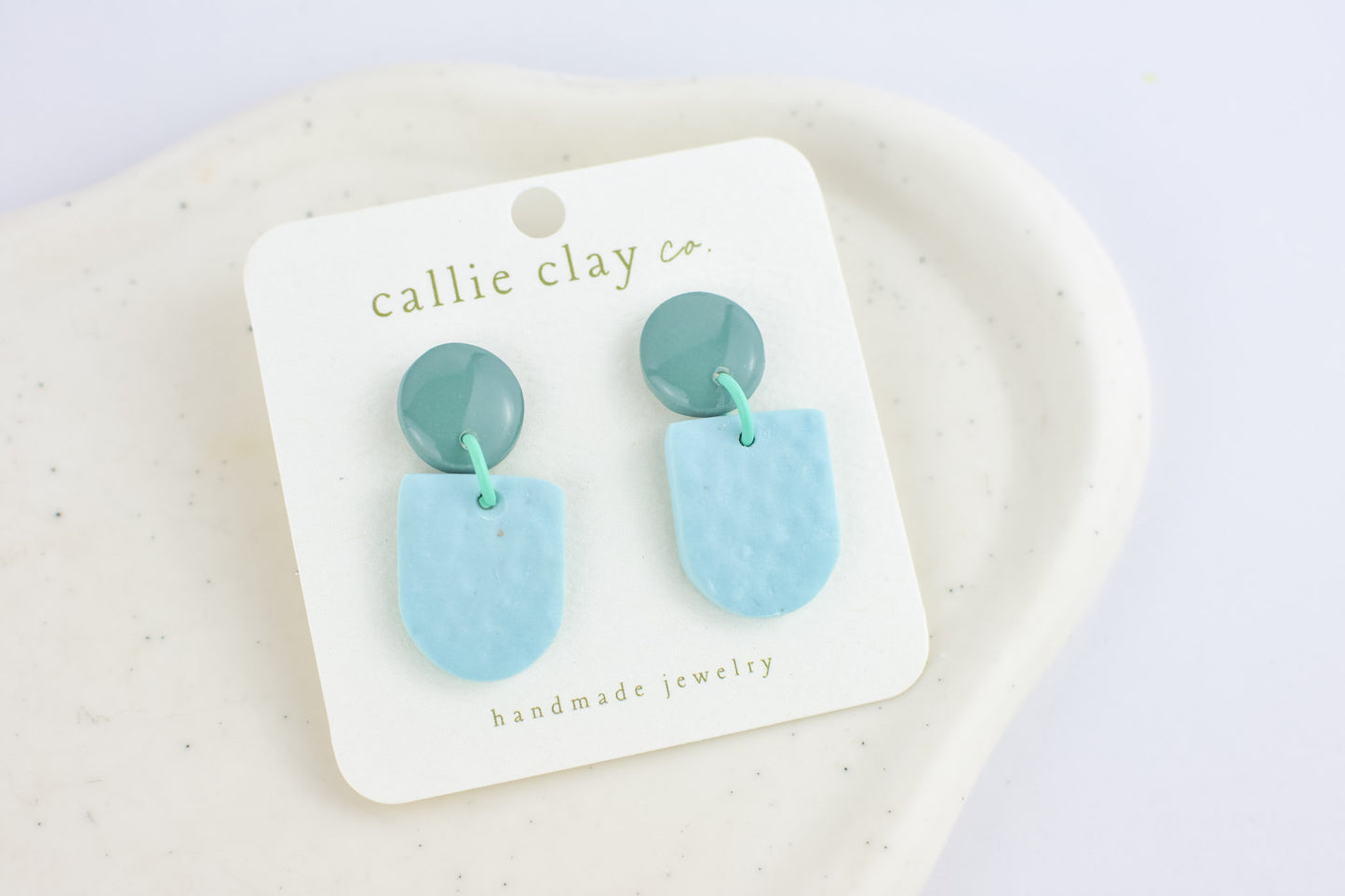 Soleil Dangles | Duotone Blue
