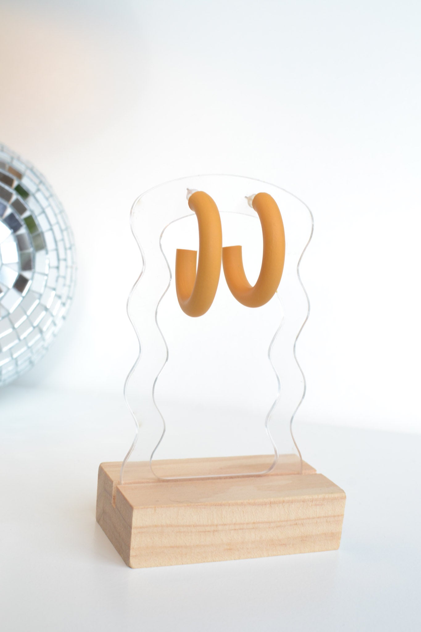 The Big Hoop | Mustard Yellow