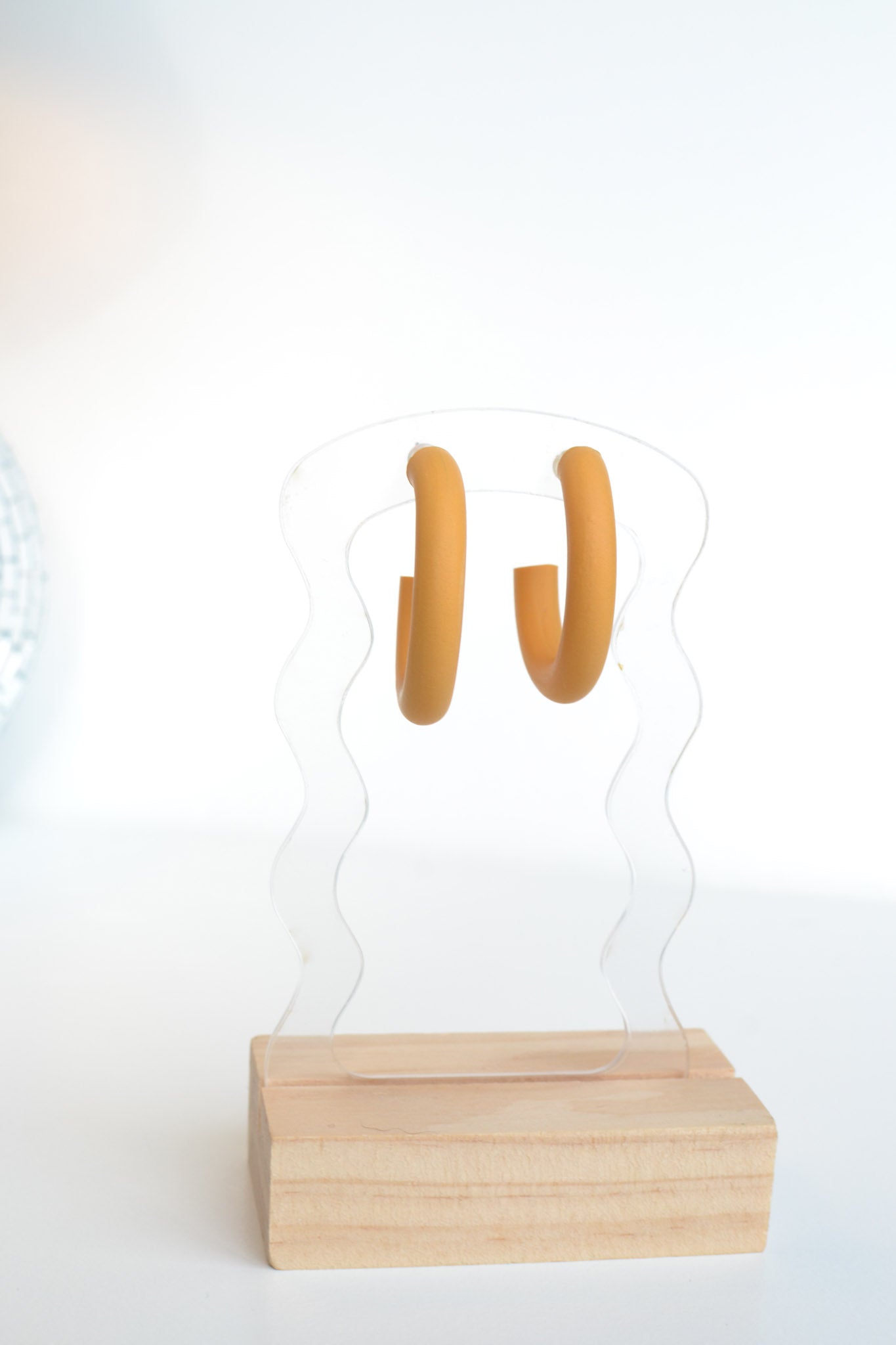 The Big Hoop | Mustard Yellow