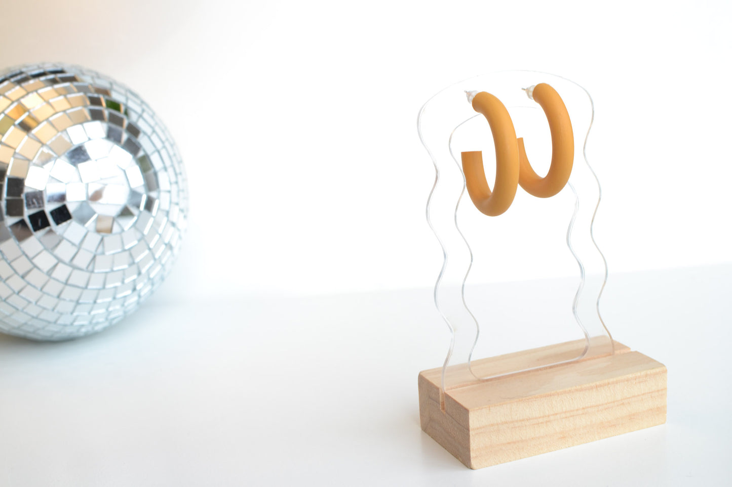 The Big Hoop | Mustard Yellow