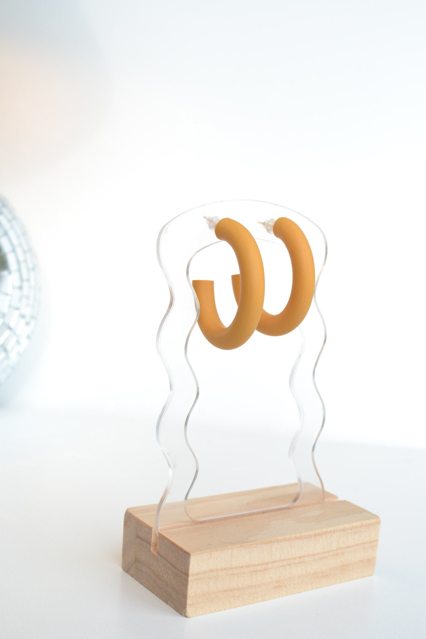 The Big Hoop | Mustard Yellow