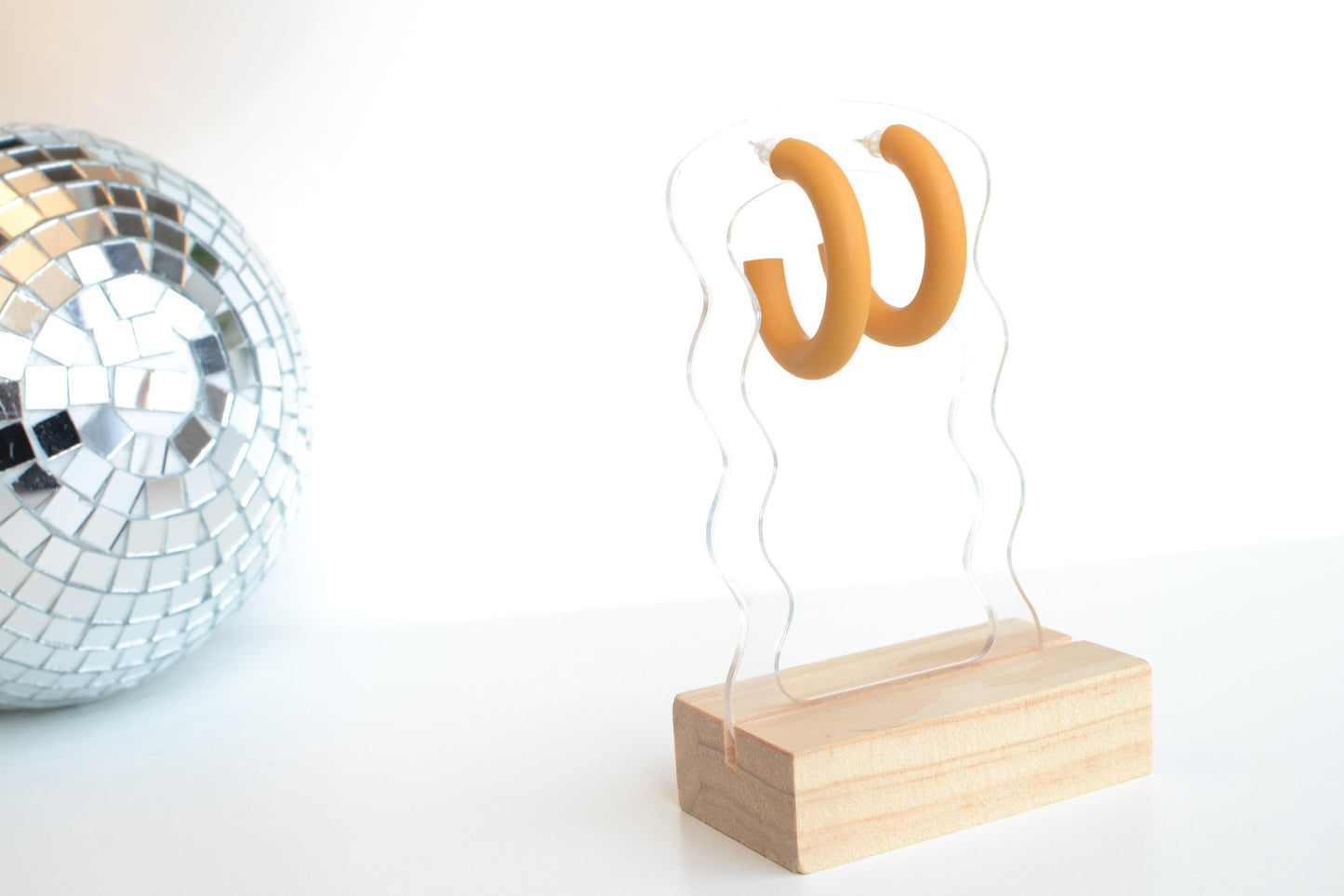 The Big Hoop | Mustard Yellow