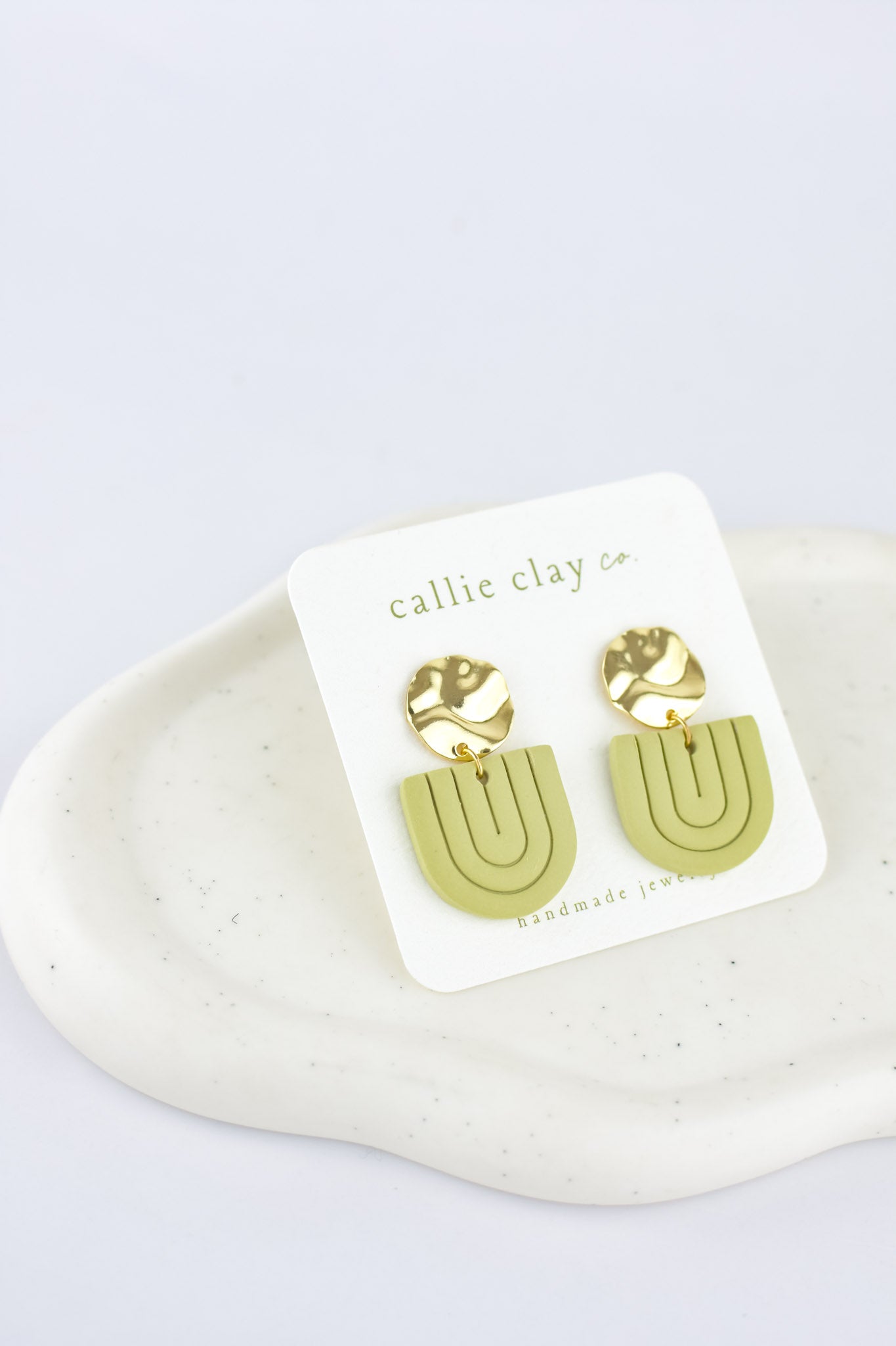 Green & Gold Dangles
