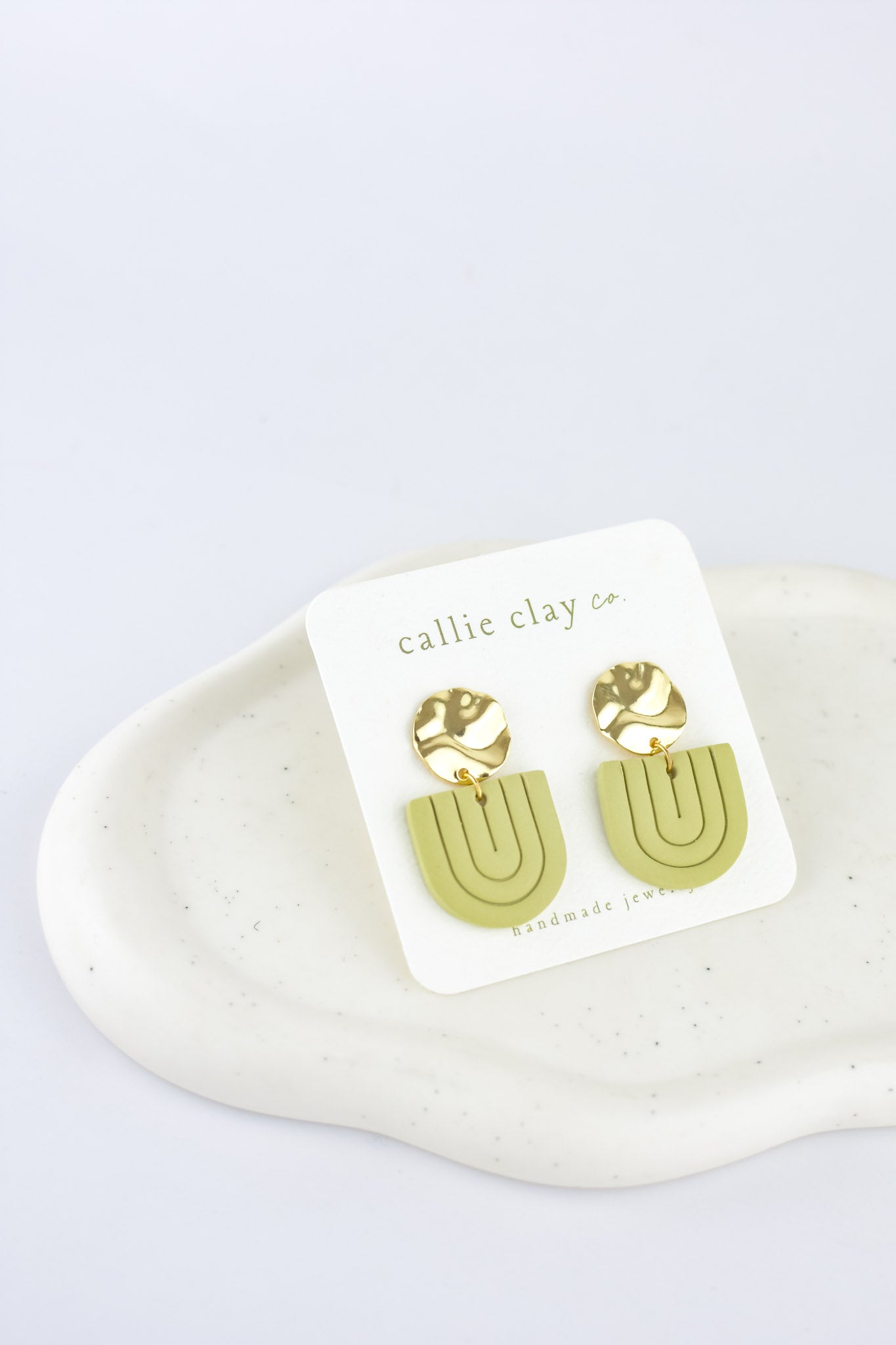 Green & Gold Dangles