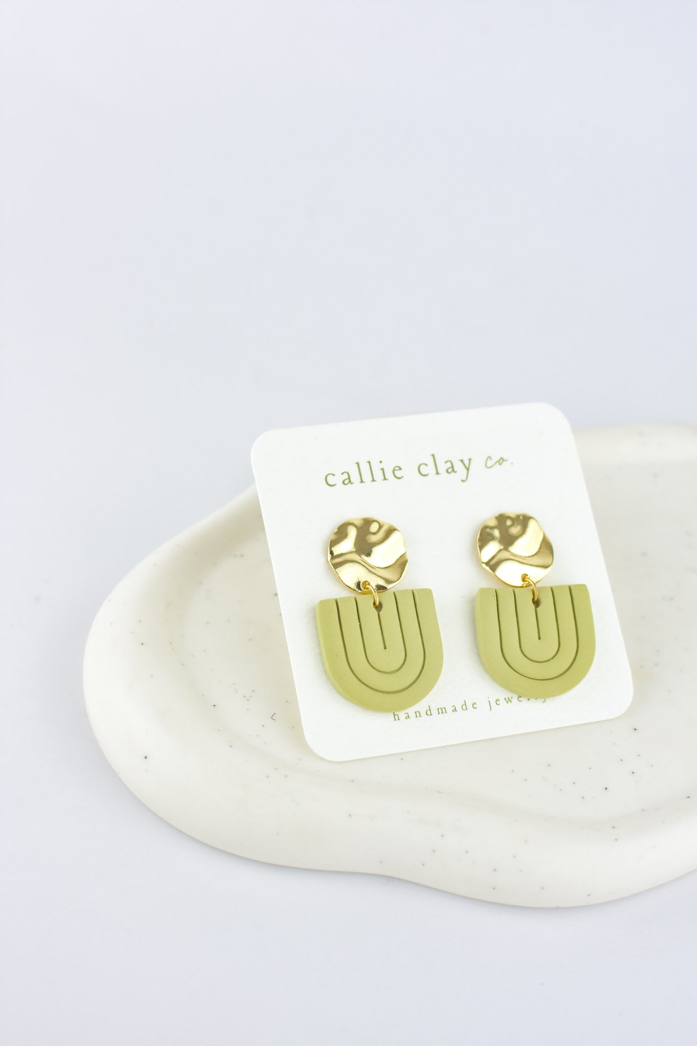 Green & Gold Dangles