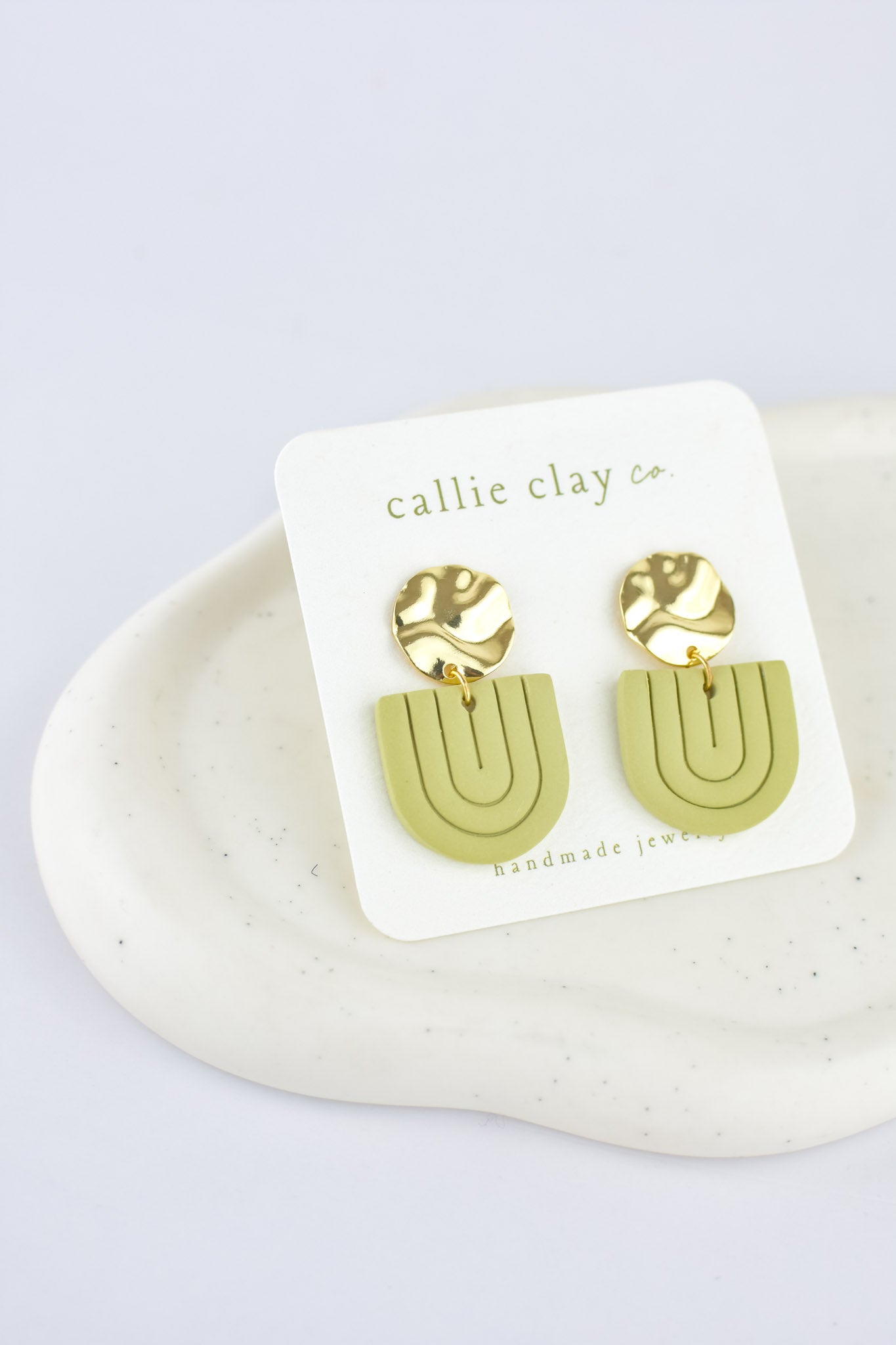 Green & Gold Dangles