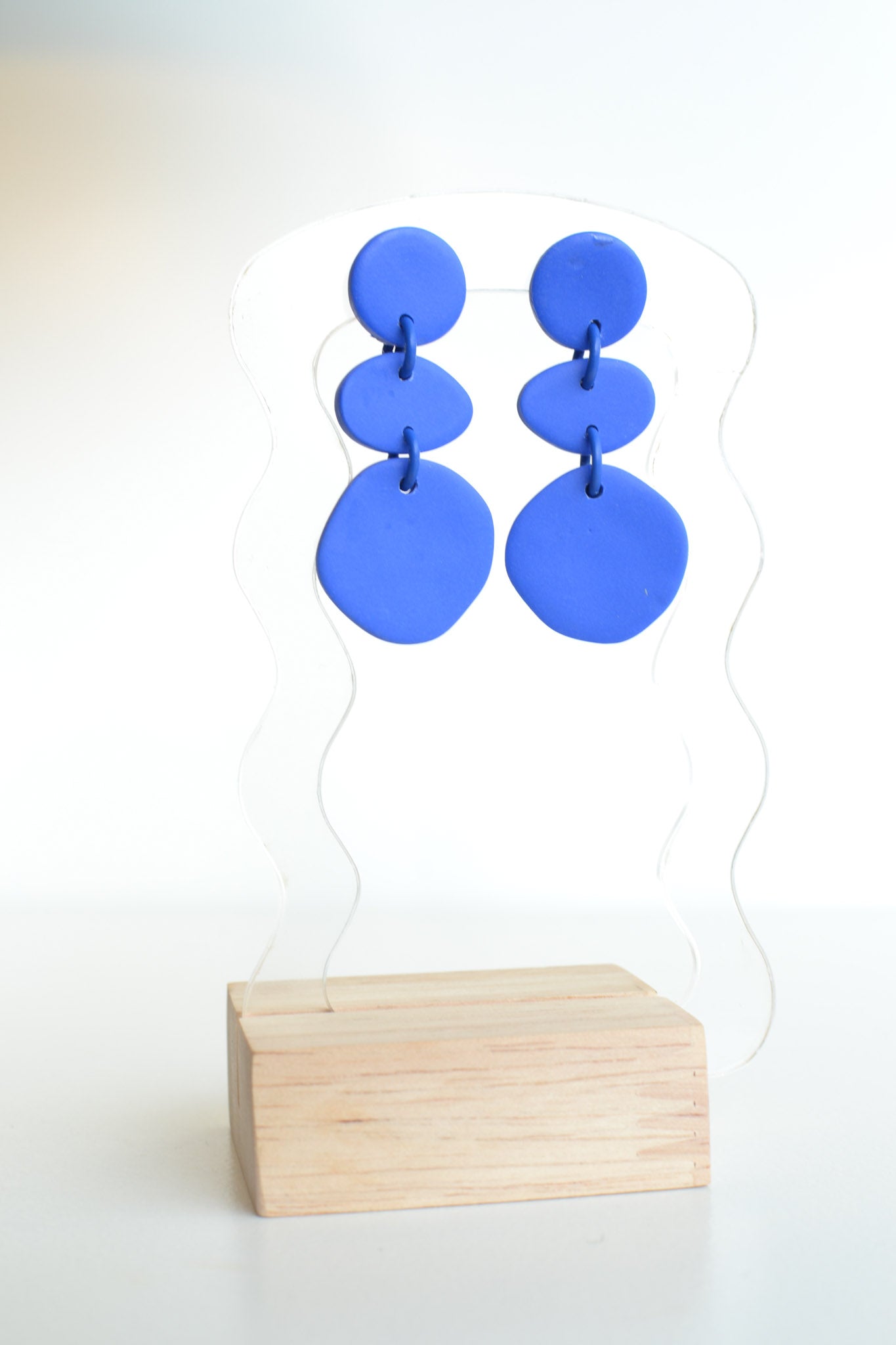 Abstract Dangles | Bold Blue