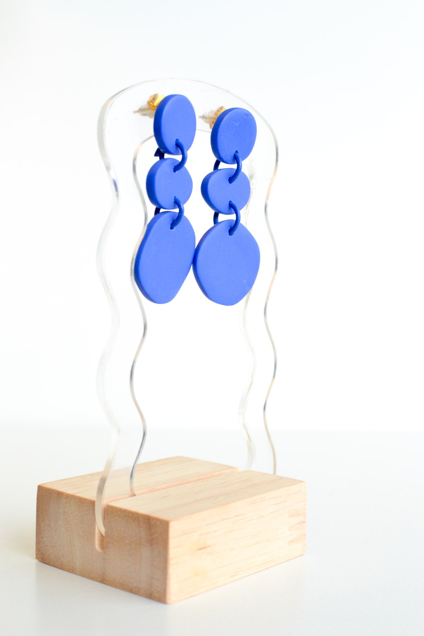 Abstract Dangles | Bold Blue