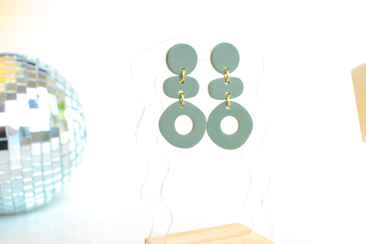 Abstract Dangles | Rustic Green