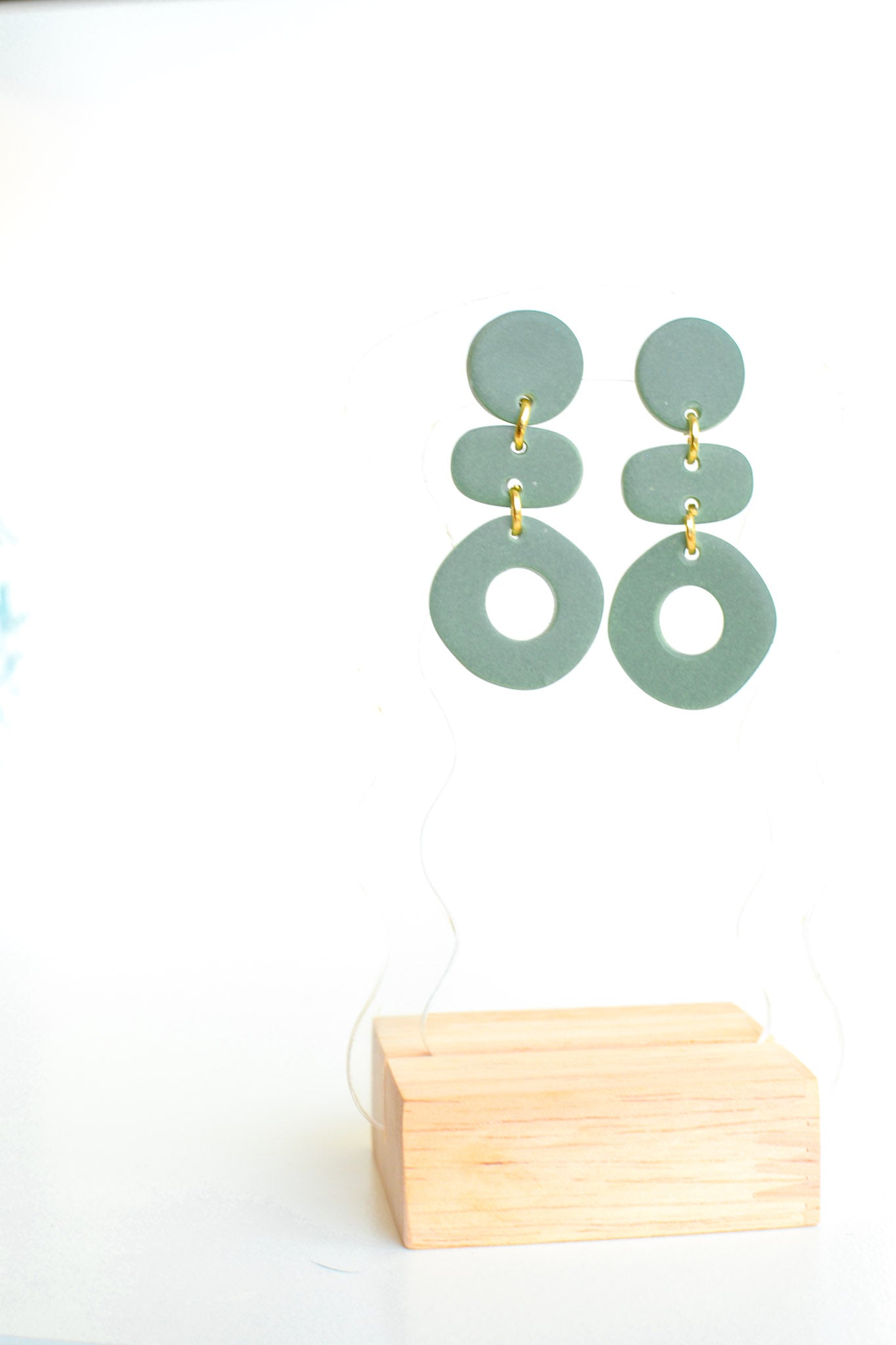 Abstract Dangles | Rustic Green
