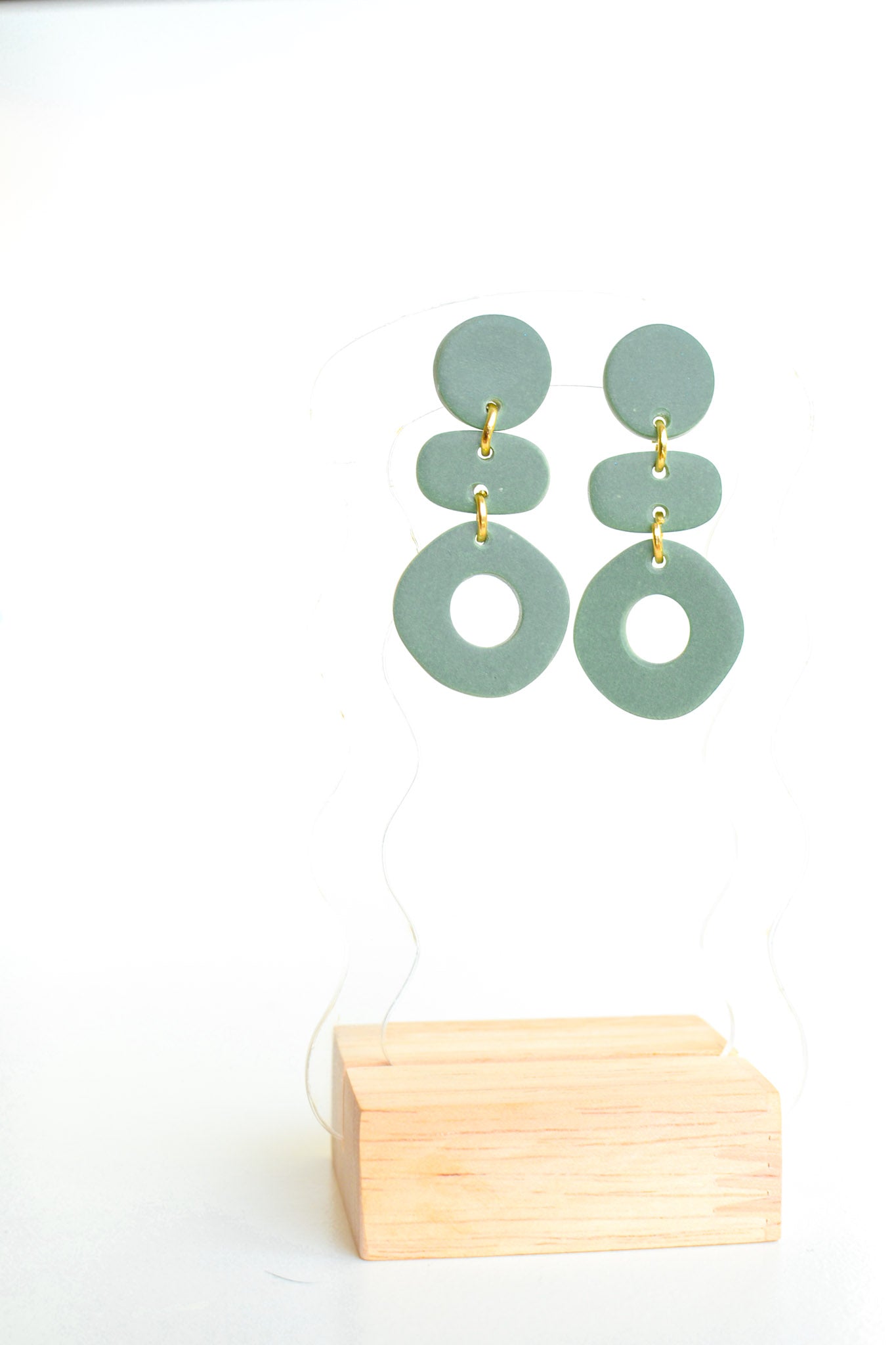 Abstract Dangles | Rustic Green