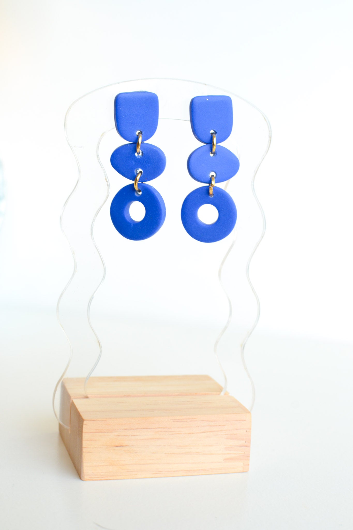 Abstract Dangles | Dark Blue