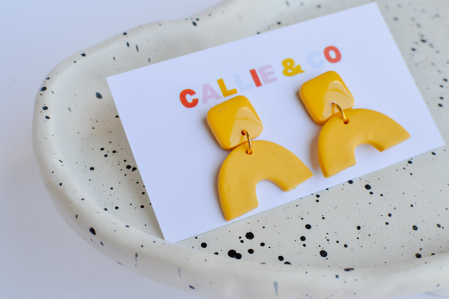 Caroline Mini Arches | Mustard Yellow