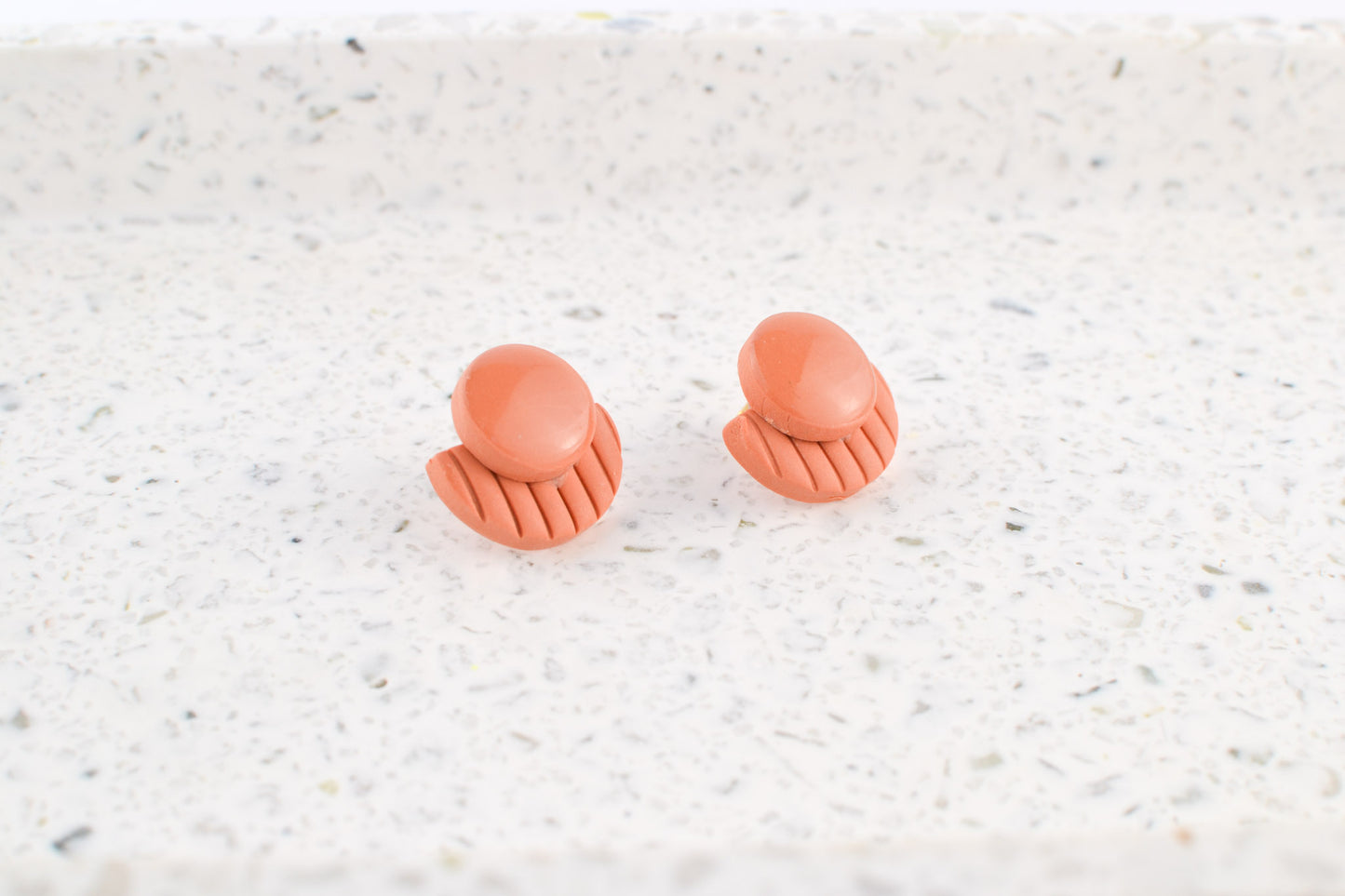 Art Deco Mini Studs | Multiple Colors Avail!
