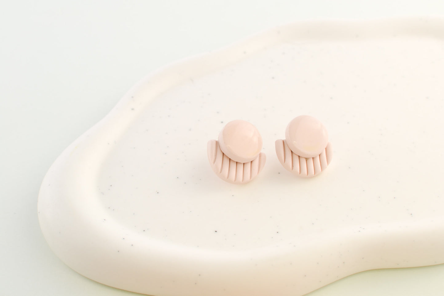 Art Deco Mini Studs | Multiple Colors Avail!
