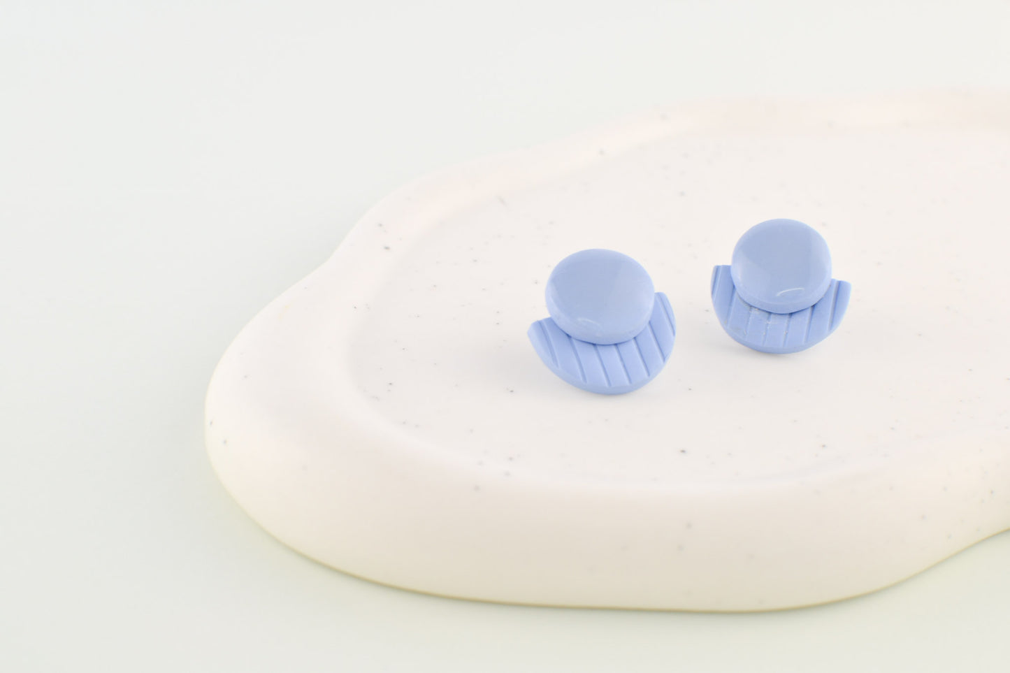 Art Deco Mini Studs | Multiple Colors Avail!