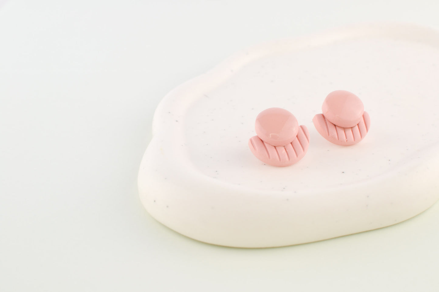 Art Deco Mini Studs | Multiple Colors Avail!