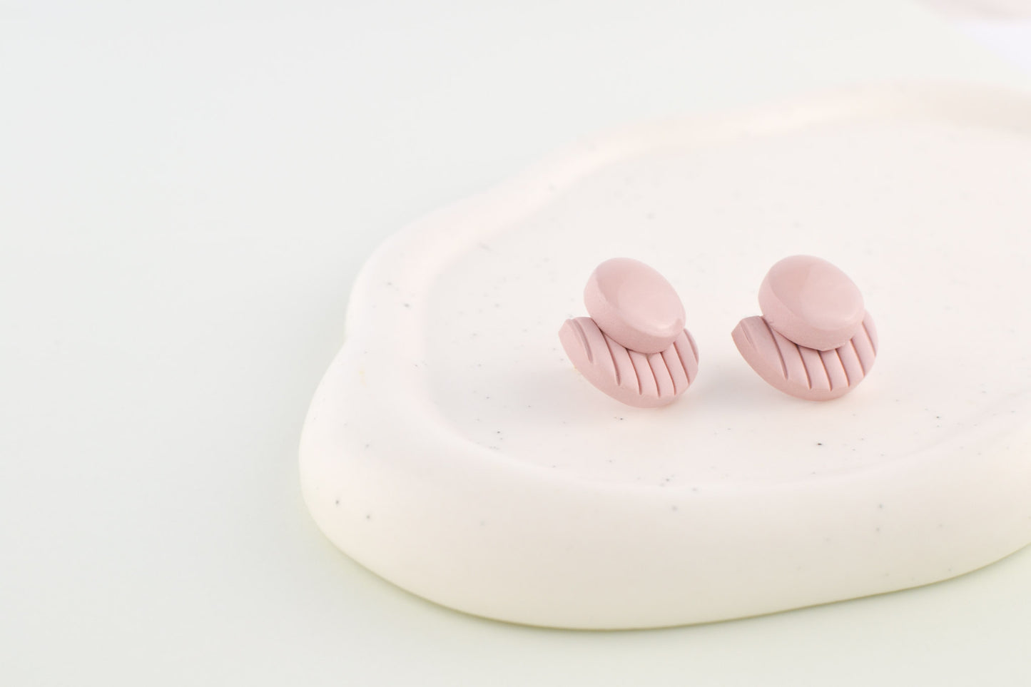 Art Deco Mini Studs | Multiple Colors Avail!