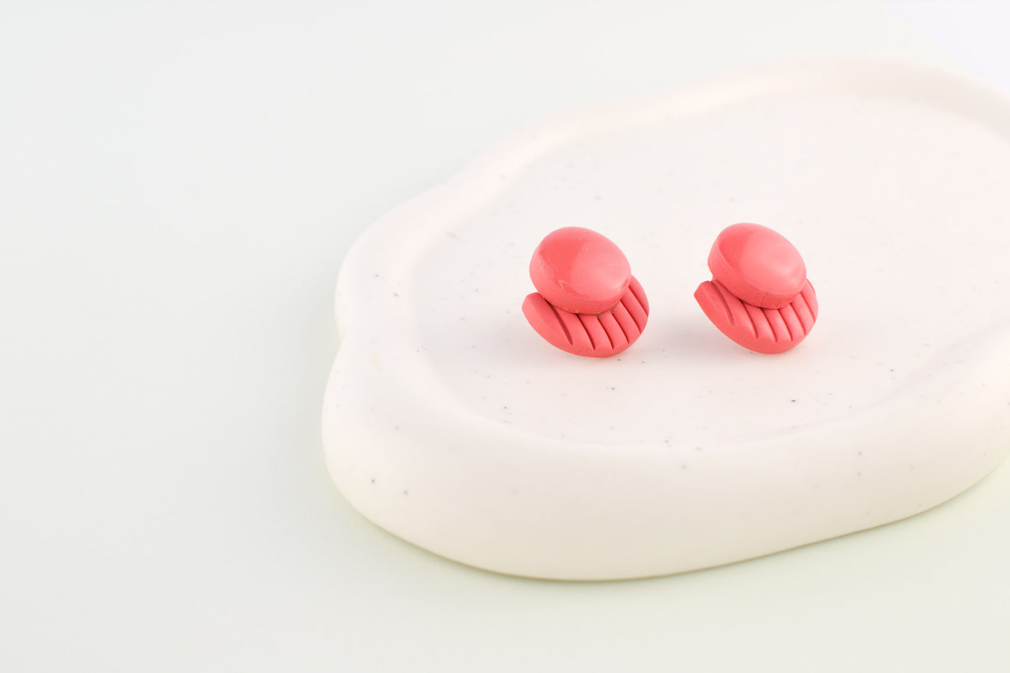 Art Deco Mini Studs | Multiple Colors Avail!