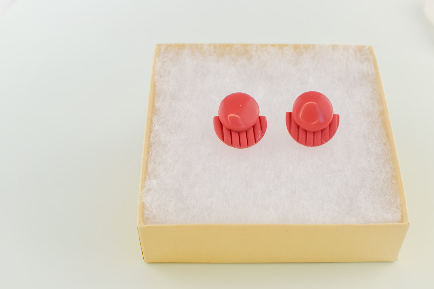 Art Deco Mini Studs | Multiple Colors Avail!