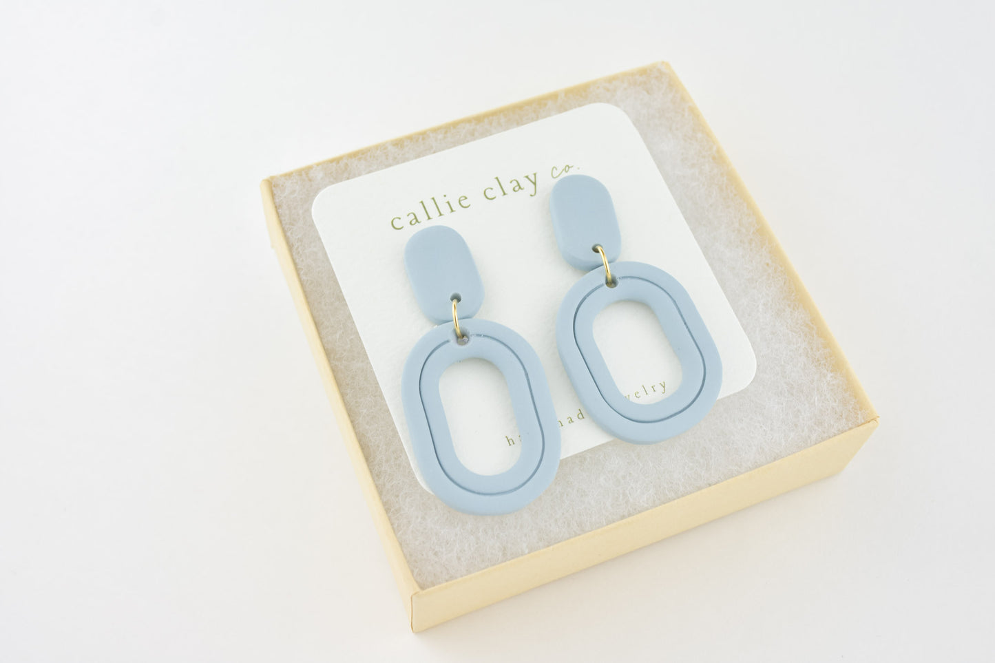 Delaney Earrings in Sky Blue