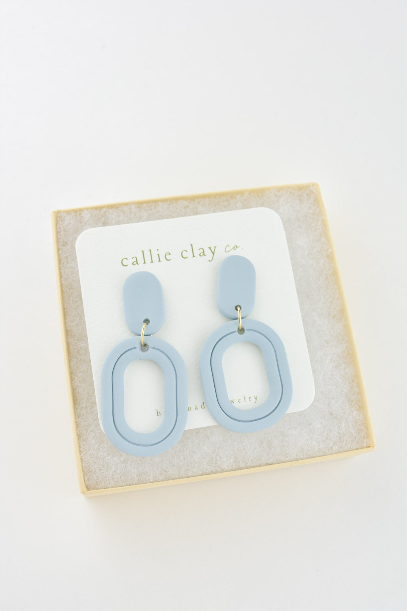 Delaney Earrings in Sky Blue