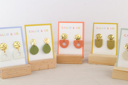 Gold Collection | Orange and Gold Dangles