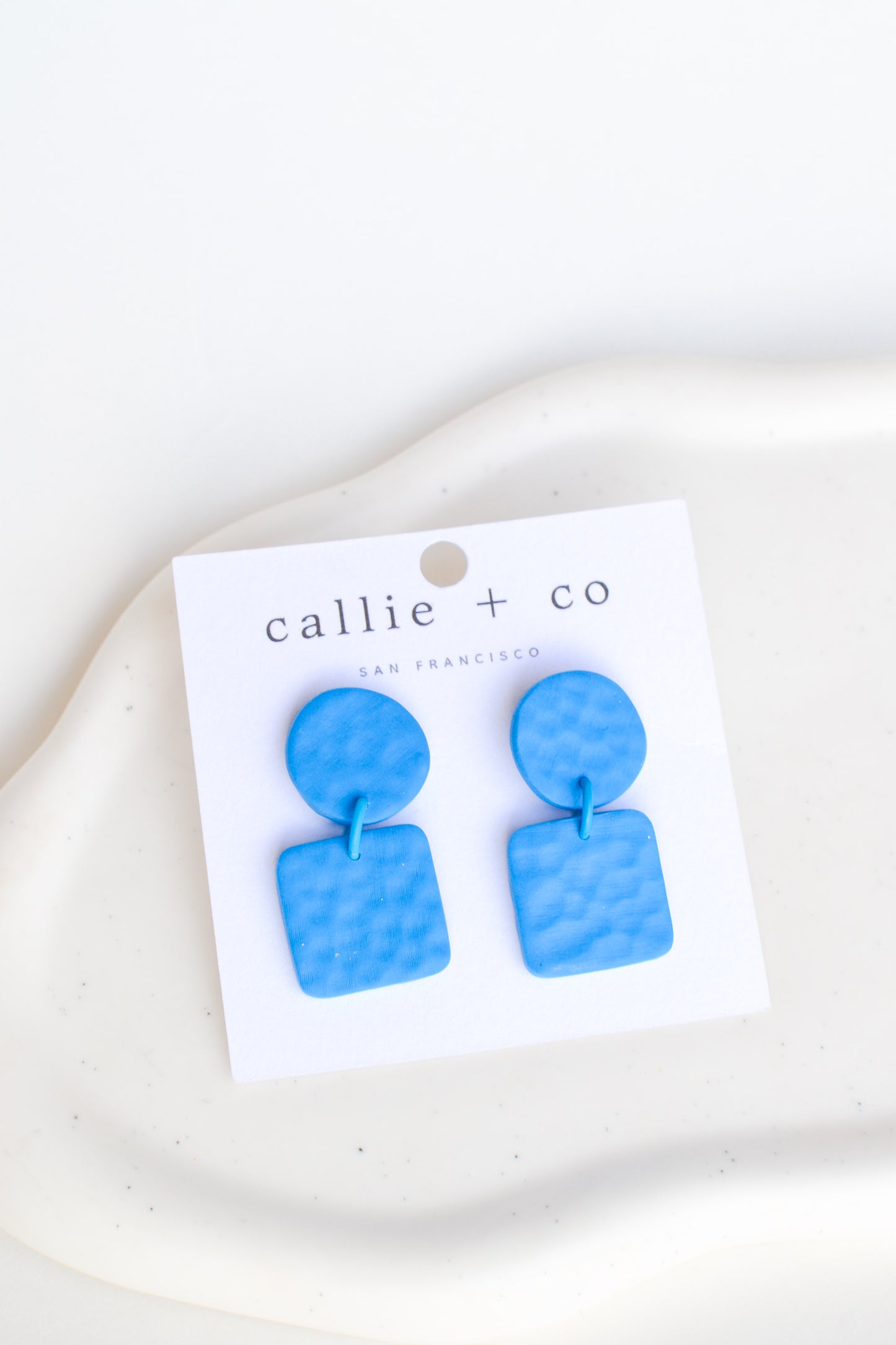 Juni Earrings in Cobalt