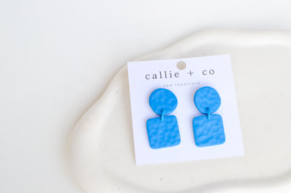 Juni Earrings in Cobalt