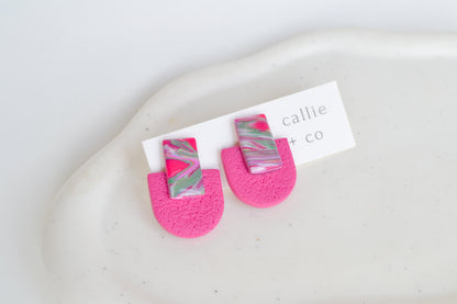 Kaia Studs in Pink