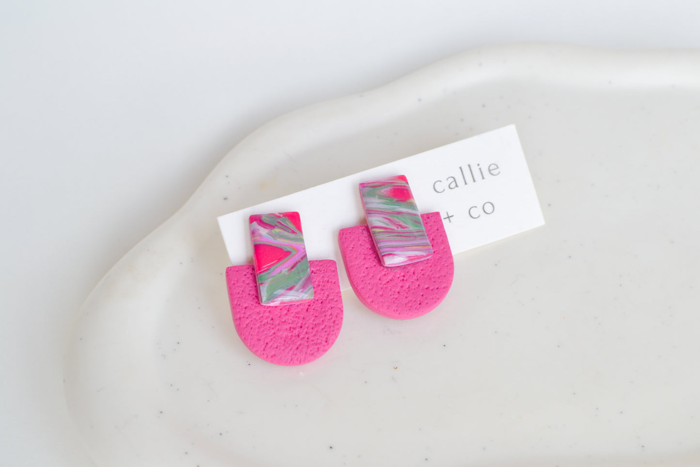 Kaia Studs in Pink