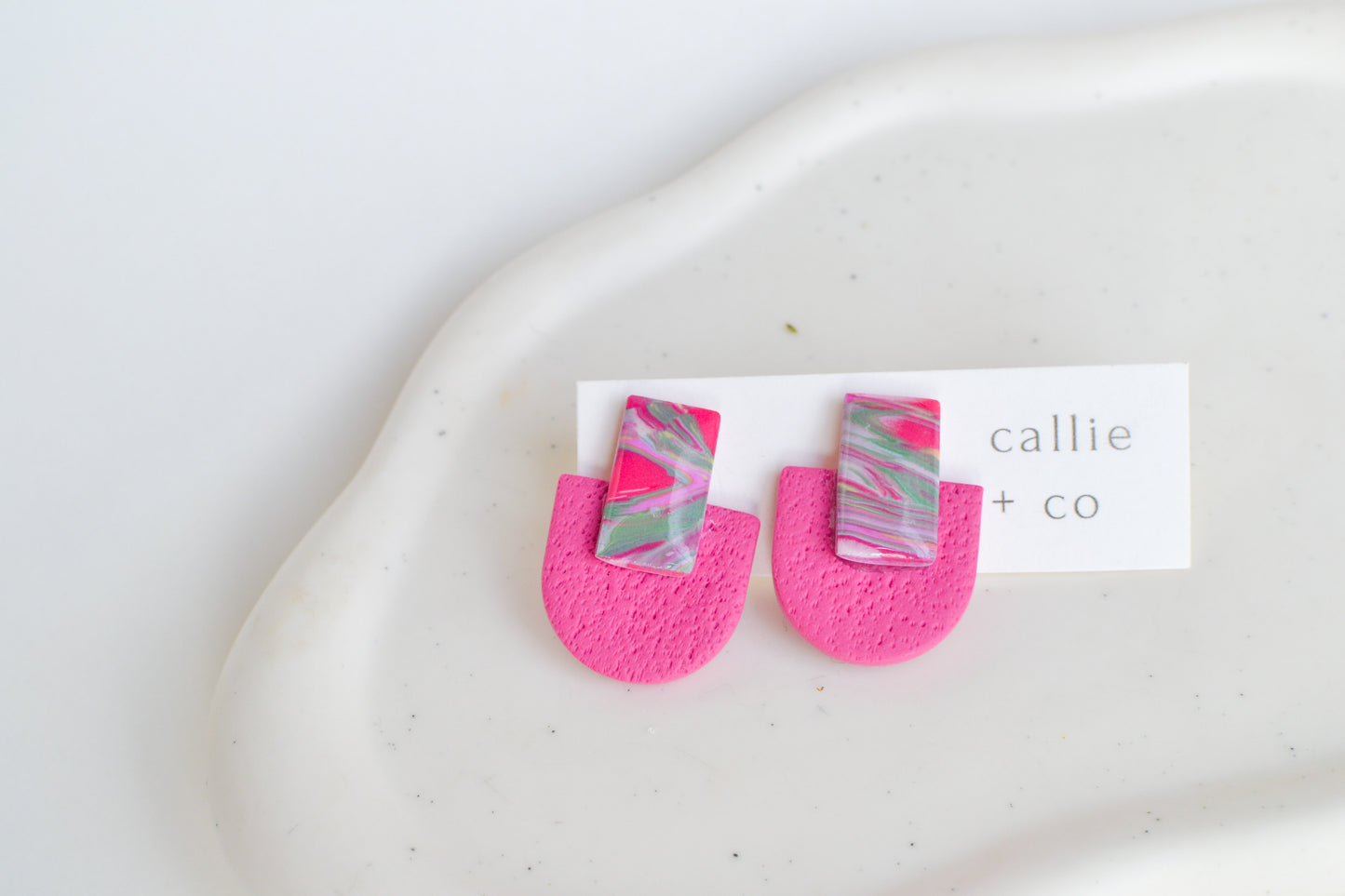 Kaia Studs in Pink